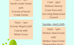 Bothell-Kenmore Earth Day 2022 Events